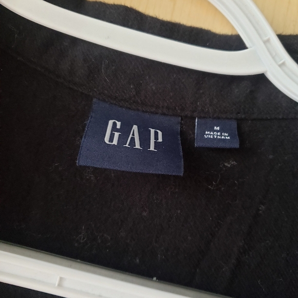 Gap Women Cotton Button Up Short  Dress With Pockets - Picture 2 of 7